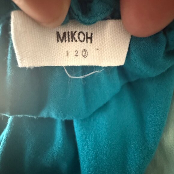 Mikoh Womens Maxi Dress Teal Size 10/12 - Picture 5 of 7